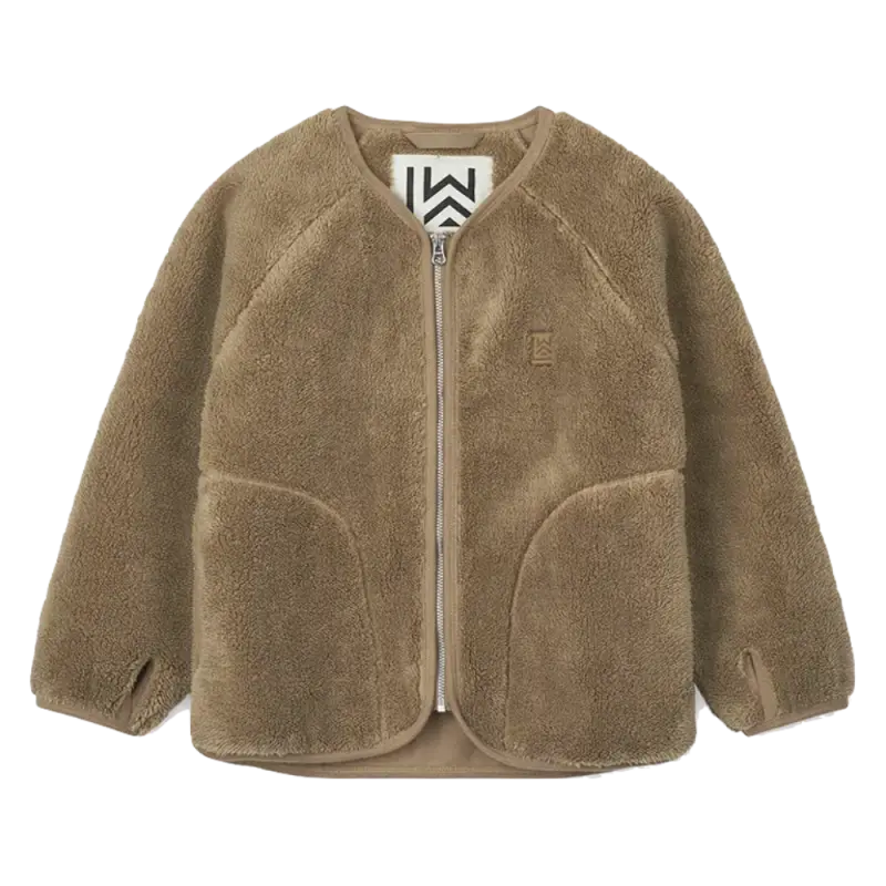 Geacă copii Calina Pile Jacket Liewood, Maro