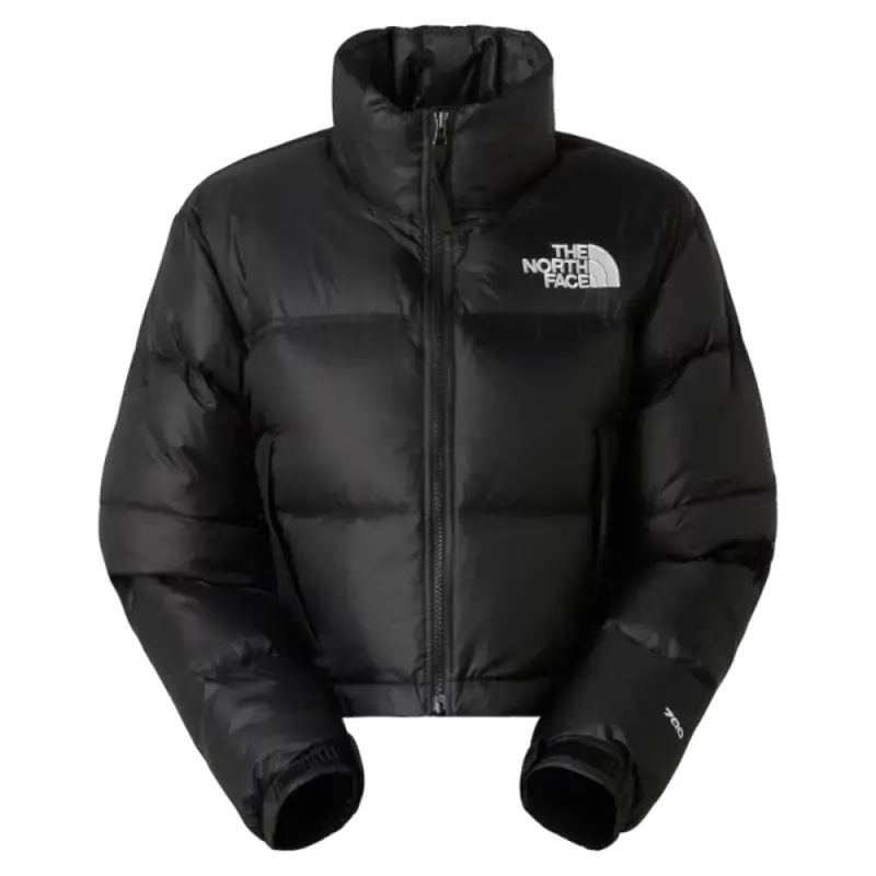 Geaca crop The North Face, Negru