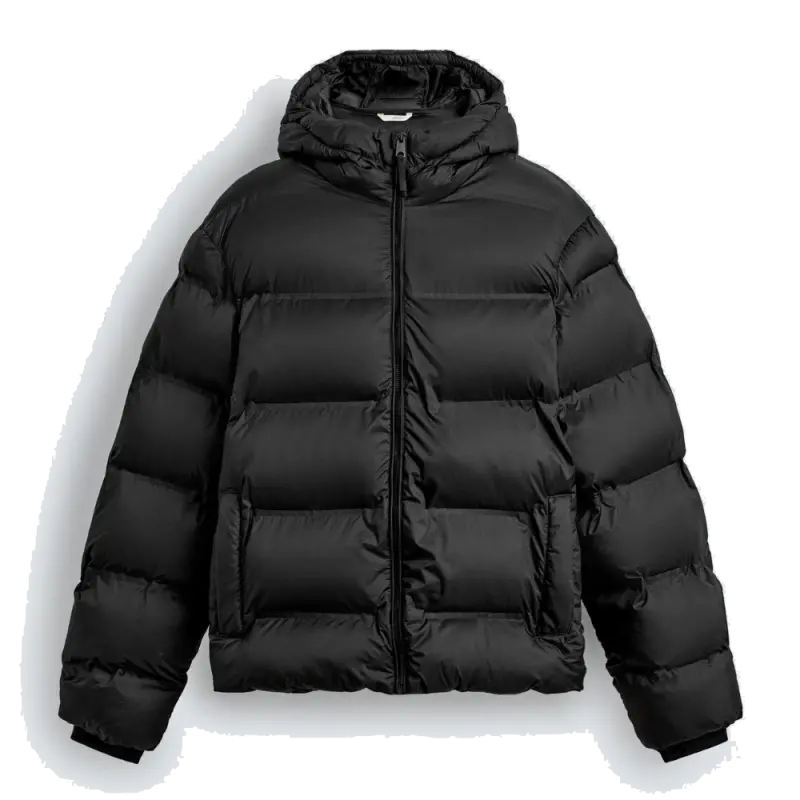Geacă matlasată cu glugă, Water Repellent