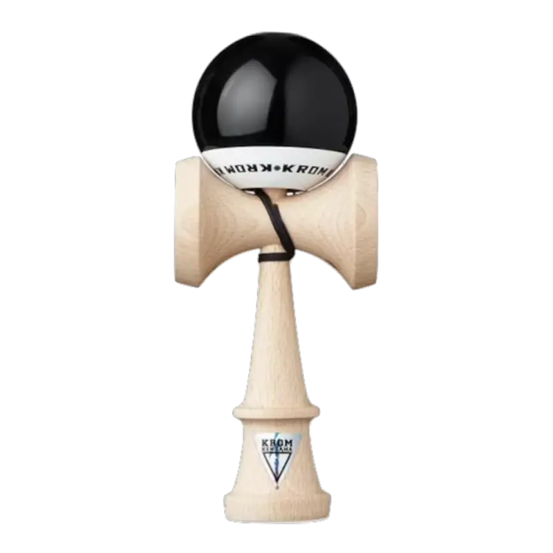 Kendama Krom Pop LOL Clear, Negru
