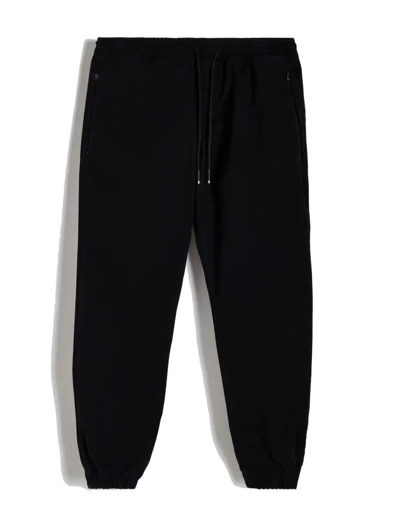 Pantaloni Jogger slim, Negru