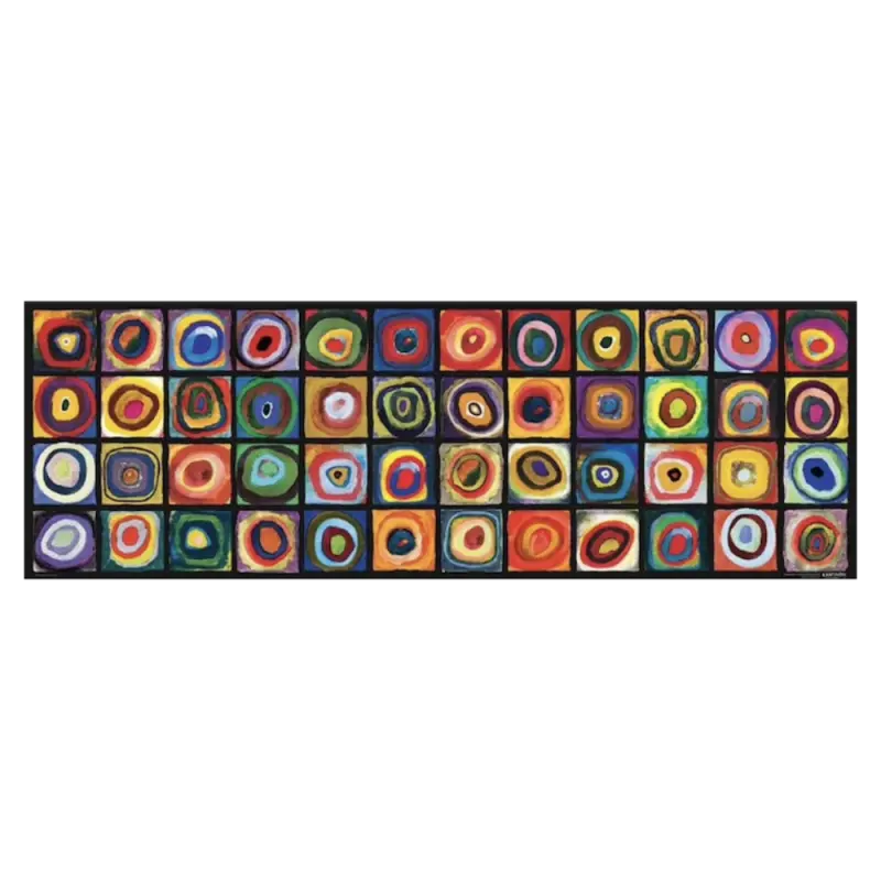 Puzzle Studiul culorilor, Wassily Kandinsky