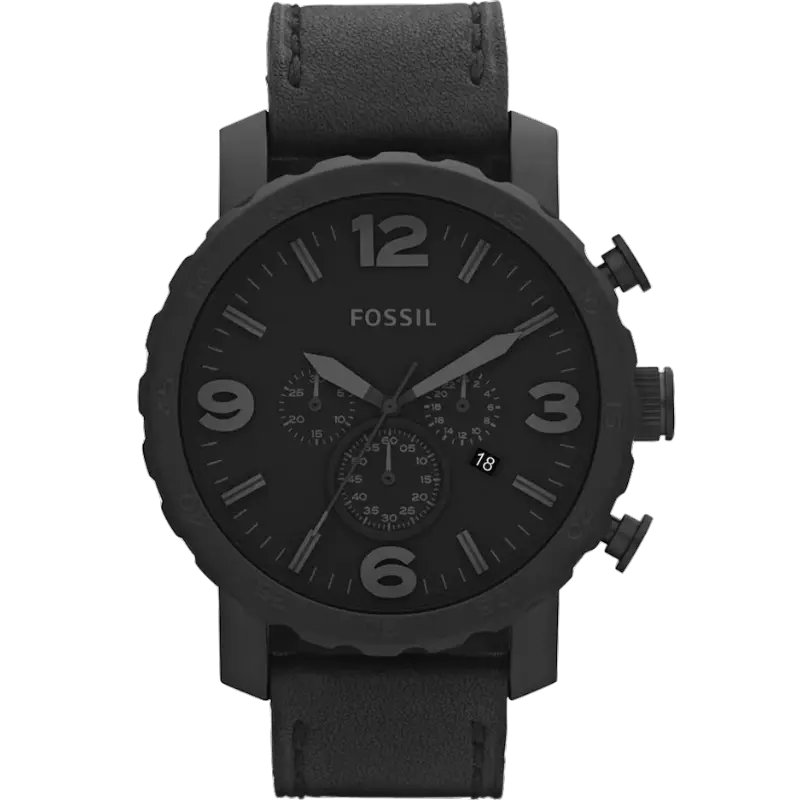 Ceas Fossil Nate JR1354, Negru